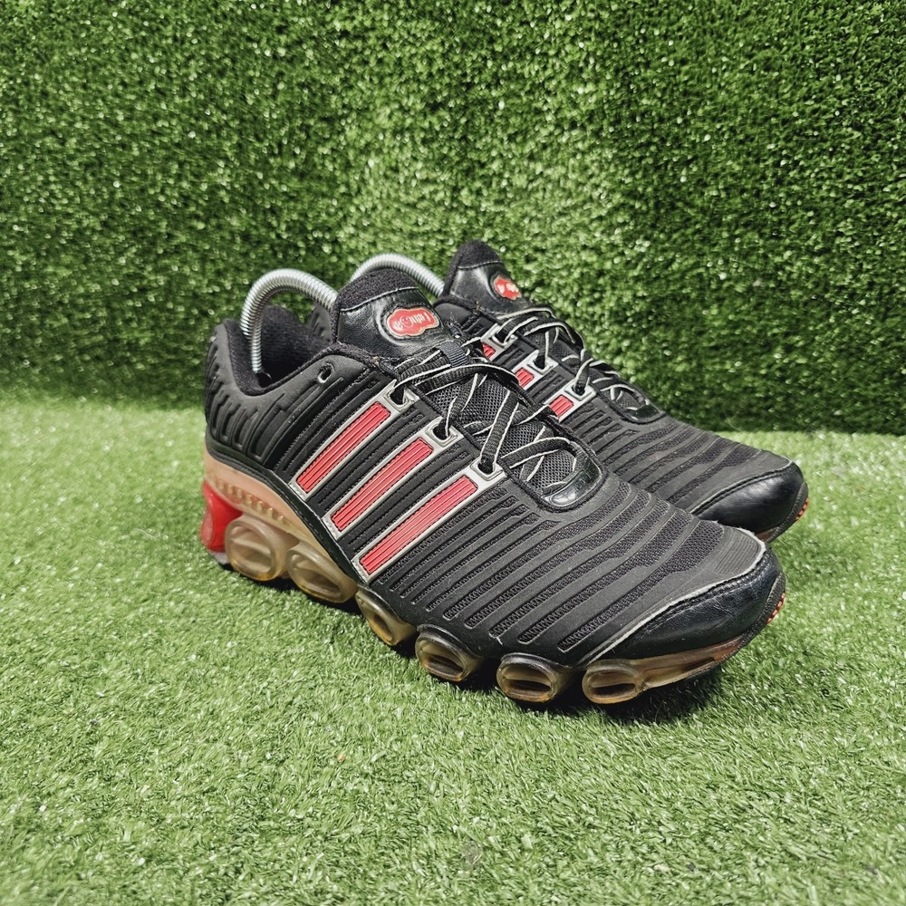 Adidas Bounce 2007 Black Red Athletic Vintage Sneakers Mens Size 8 054225
